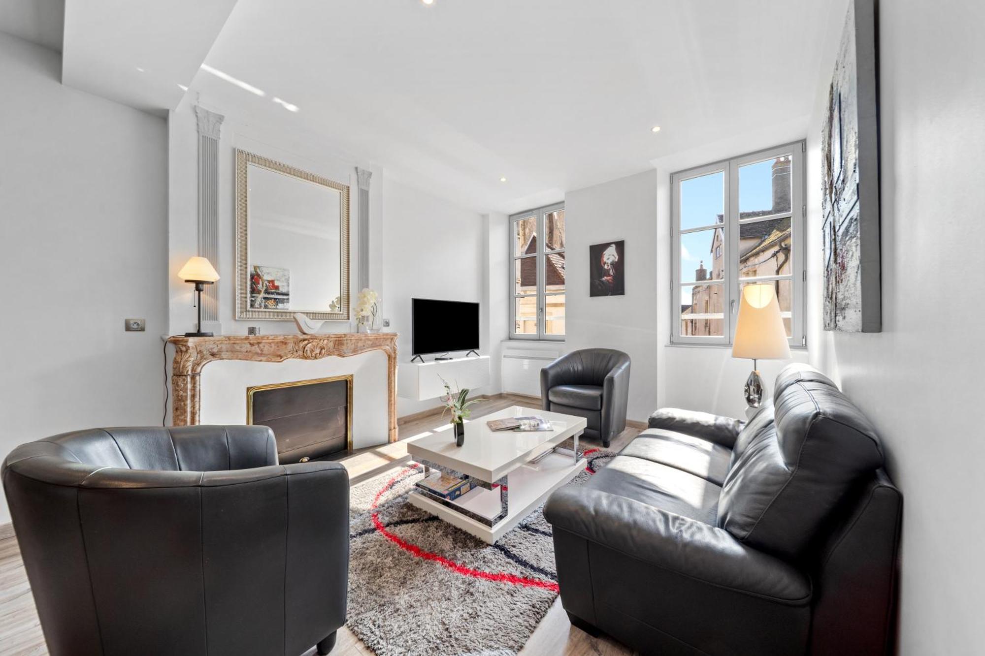 Le Beau Carnot - Appartement En Hypercentre De Beaune Kültér fotó
